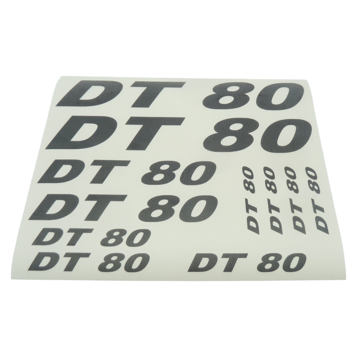 Aufkleberbogen "DT 80"